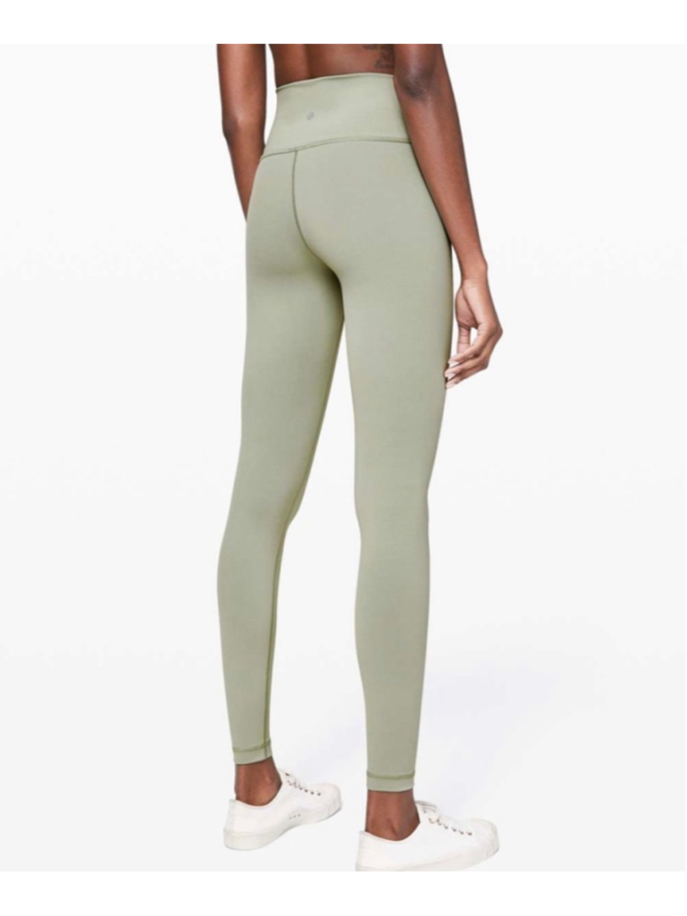 Women's Lululemon Wunder Under High-Rise Leggings Size 6 Green (Sea Moss)